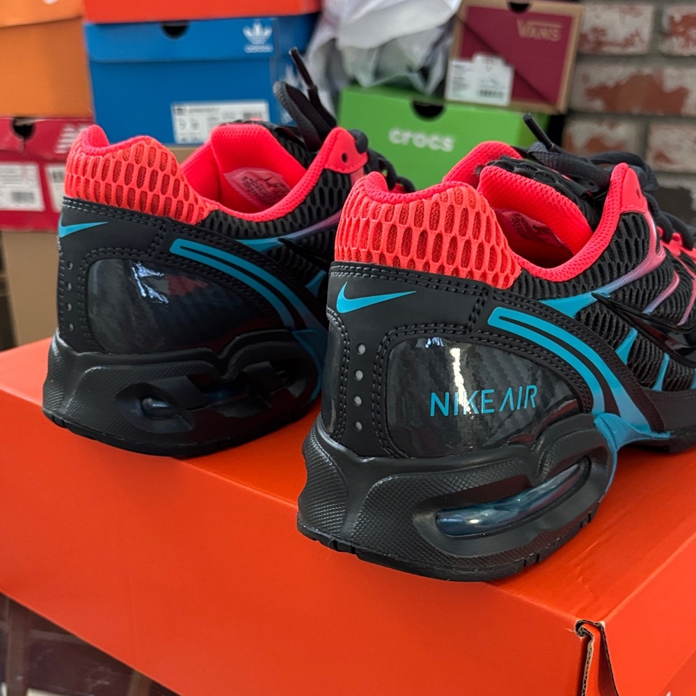 Nike Air Max Torch 4 Running Shoes Black Blue Lagoon 343846-046 Men’s 10.5 - Picture 2 of 10